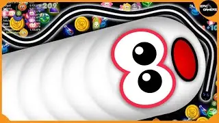 🐍WormsZone.io 1,136,200 + Score Top 001 || Epic WormsZone.io Best Magic Gameplay || EPIC GAMERS😱