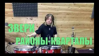 Звери - Районы-кварталы (Drum cover by Авелина Нефедова)