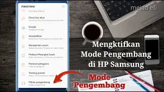 Cara Mengaktifkan Opsi Pengembang di HP Samsung