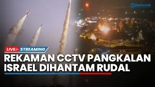 🔴Detik-detik Rekaman CCTV Pangkalan Israel Dihujani Roket Hizbullah hingga Kapal-kapal Israel Hangus