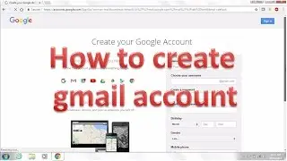 How to create gmail account in Hindi