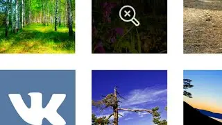 Галерея альбомов ВКонтакте - Adobe Muse виджет