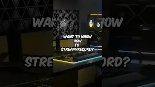 Want to know HOW to Stream/Record in 2024 *secrets* #shorts