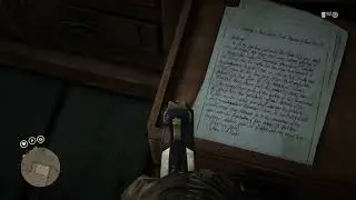Most Popularly Written Letter in RDR2