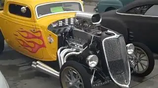 Nasty Blown 1933 Ford Coupe  2013 GNRS Pomona, CA