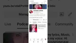 My first YouTube channel viral 1.1ksubscribers i#shivanisinhamusiccomposer playback singer& lyricist