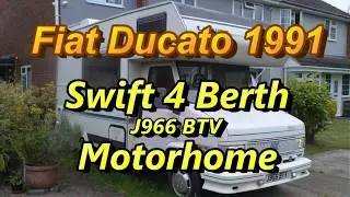 Test Drive Fiat Ducato Motorhome Reg J966BTV 260519