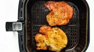 Air Fryer Bone In Breaded Pork Chops