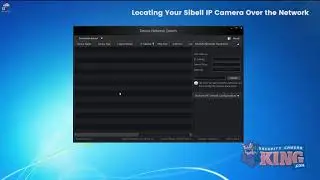 Locating Your Sibell IP Cameras Over the Network