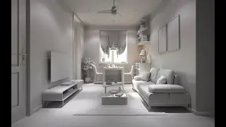 Small Living and Kitchen 