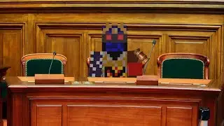 Order in The Court! |Minecraft Multiplayer with Squiggly Man & Clutch
