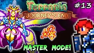 Empress of Light & Martian Madness MELEE Master Mode! Terraria 1.4 Journey's End Let's Play #13