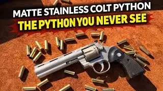 2020 Matte Stainless Colt Python — The Python You Never See