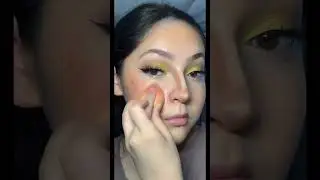 soft glam with a pop of yellow 🌻 