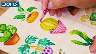 DOMS | WATER COLOUR PENCILS | Enrich your Creativity!