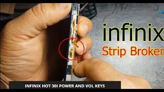 infinix hot 30i power and volem keys infinix hot 0i  power keys jumper ways