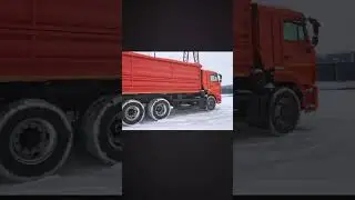 КАМАЗ 65115 САМОСВАЛ ЗЕРНОВОЗ ТРЕХСТОРОННИЙ 20 М3