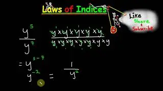 Laws of Indices || Step-by-step Instruction || Part 2