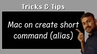 Mac on create short command (alias)