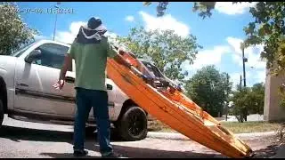PRO ANGLER 14 ROOF TOP LOADING AT 63 YEARS OLD