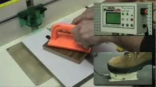 MLCS Woodworking - Circle Cutting Router Table Jig - PowerLift accessory