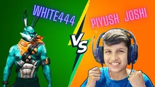 White444 vs Piyush Joshi Gaming 😱|| 1 vs 1 Free Fire || Kon Jitega ?😱