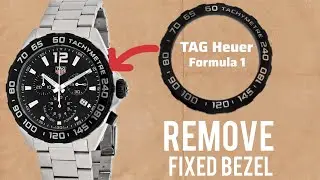 How To Remove & Fit TAG Heuer Formula 1 Fixed Bezel