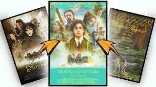 Wes Anderson Lord of the Rings Movie Poster