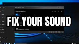 Reset Audio setting in Windows 10