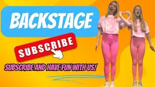 BACKSTAGE!!! SUBSCRIBE AND HAVE FAN WITH US #danceoke #trending #dancecover #lifestile #backstage