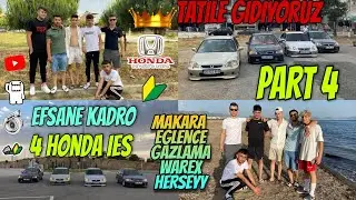 TAM KADRO TATİL VLOG PART 4 HONDA İES TATIL VLOG 