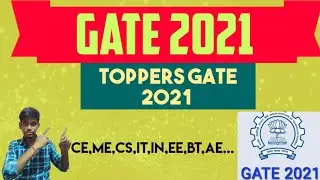 GATE 2021 Result | GATE 2021 Toppers | GATE Civil Engineering topper | GATE