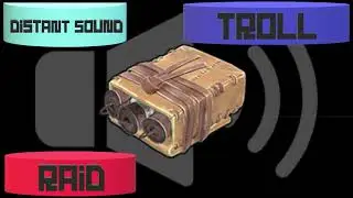 【2021】【TROLL】Satchel Charge Raid sound from a distance｜Rust Sound Effect｜[raid] [distant]｜