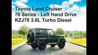 1994 Toyota Land Cruiser 70 Series KZJ70 1ZKT Turbo Diesel A/C Lifted For Sale Car Cave Aiken, SC