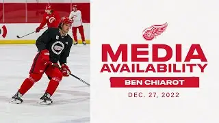 Ben Chiarot following the Red Wings Christmas Break