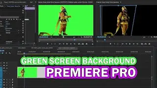 How to Remove Green Screen Video Background In Adobe Premiere Pro | Urdu - Hindi Tutorial