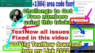 How to Get Free US Number for WhatsApp Verification 2022/TextNow area code fixed/fake numbers 2022
