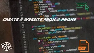 How to code a website from your phone?