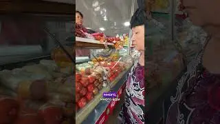 краткая история о том, как мы с бабушками сходили на базар покупать овощи, фрукты✨#чирчик #базар
