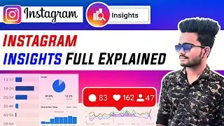 🔥🌈Full instagram Insights Explained | Instagram Analytics Meaning | How to check Instagram Dashboard