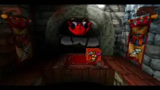 Crash Bandicoot (PS1) - Secret Stage 2 - Fumbling In The Dark (100%)