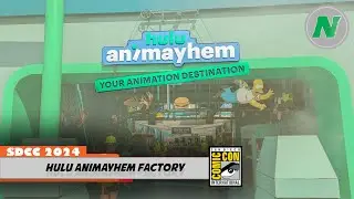 We Checked Out The Hulu Animayhem Factory At SDCC 2024!