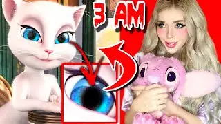 DO NOT DOWNLOAD The Talking Angela App... (*THIS APP HAS A DARK SECRET*) SCARY!