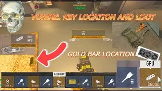 GUARENTEE GOLD BAR, GPU, TEMP VEST And VONDEL KEY LOCATION IN DMZ