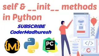OOPs Concept : self and __init__ methods in Python (in Hindi) | Python Lecture 41 | def _init_(self)