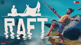 ये समंदर मेरा है और मैं इस समंदर का🌊🦈| RAFT SURVIVAL | DAY-1 #raft #survival #gaming #raftgameplay