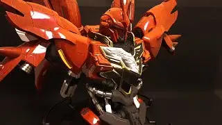[건프라,조립] 1/35 이후이 시난주 흉상 조립 / MSN-06S BUST