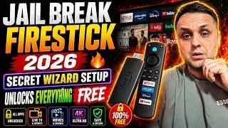 JAILBREAK FIRESTICK 2026 🔥 Secret Wizard Setup Unlocks EVERYTHING FREE