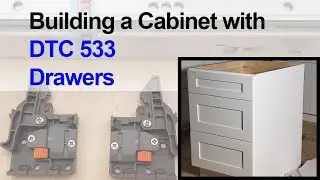 REAL TIME Un-edited RTB Cabinet Build DTC 533 from Strouds Windows Doors NO Talking No Instructions