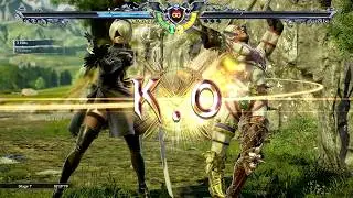 Mehmet igra SOULCALIBUR VI: Arcade mode with 2B on Normal
